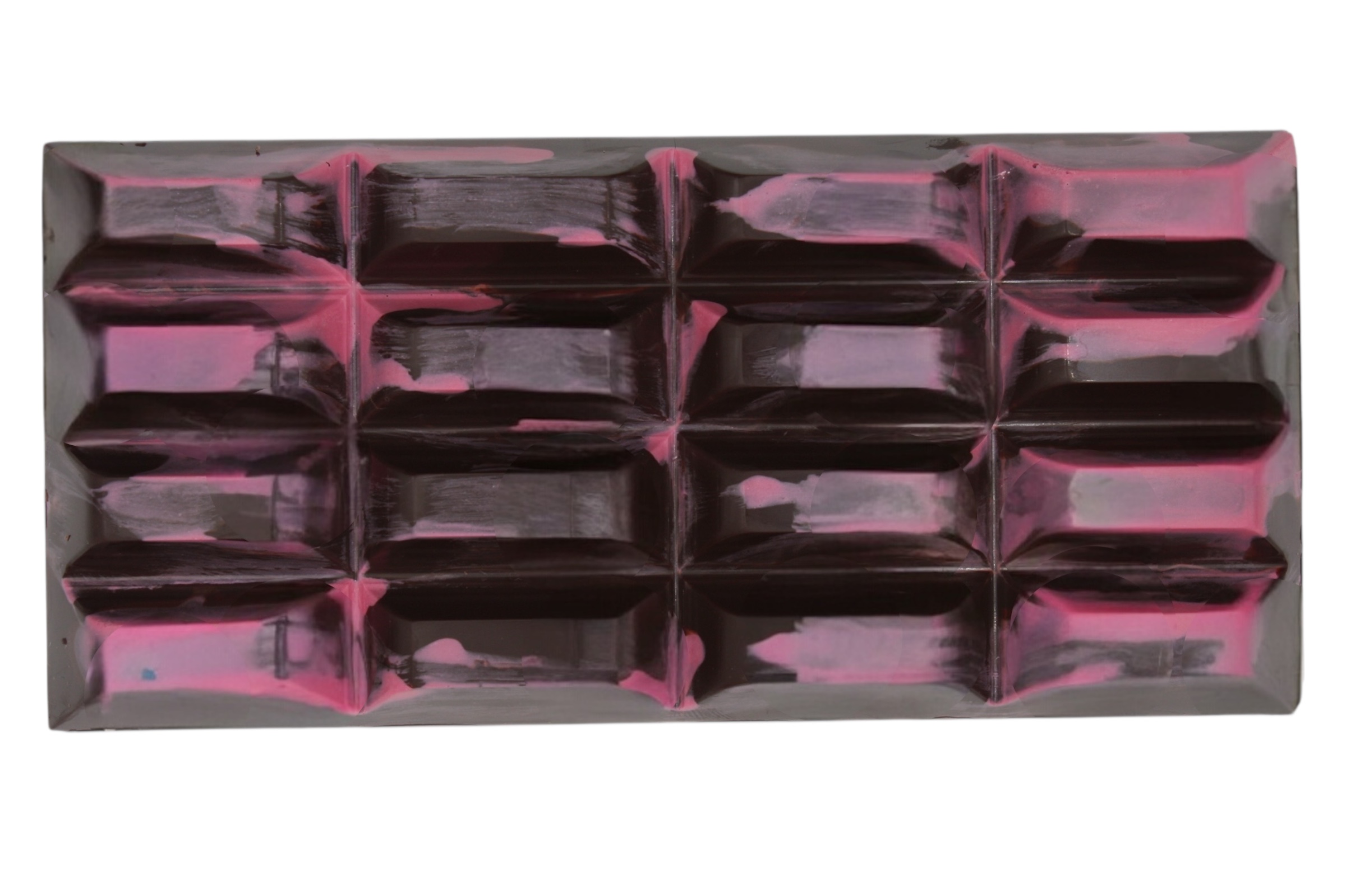 Cassis Nougat Royal - gefüllte handgeschöpfte Schokoladentafel 