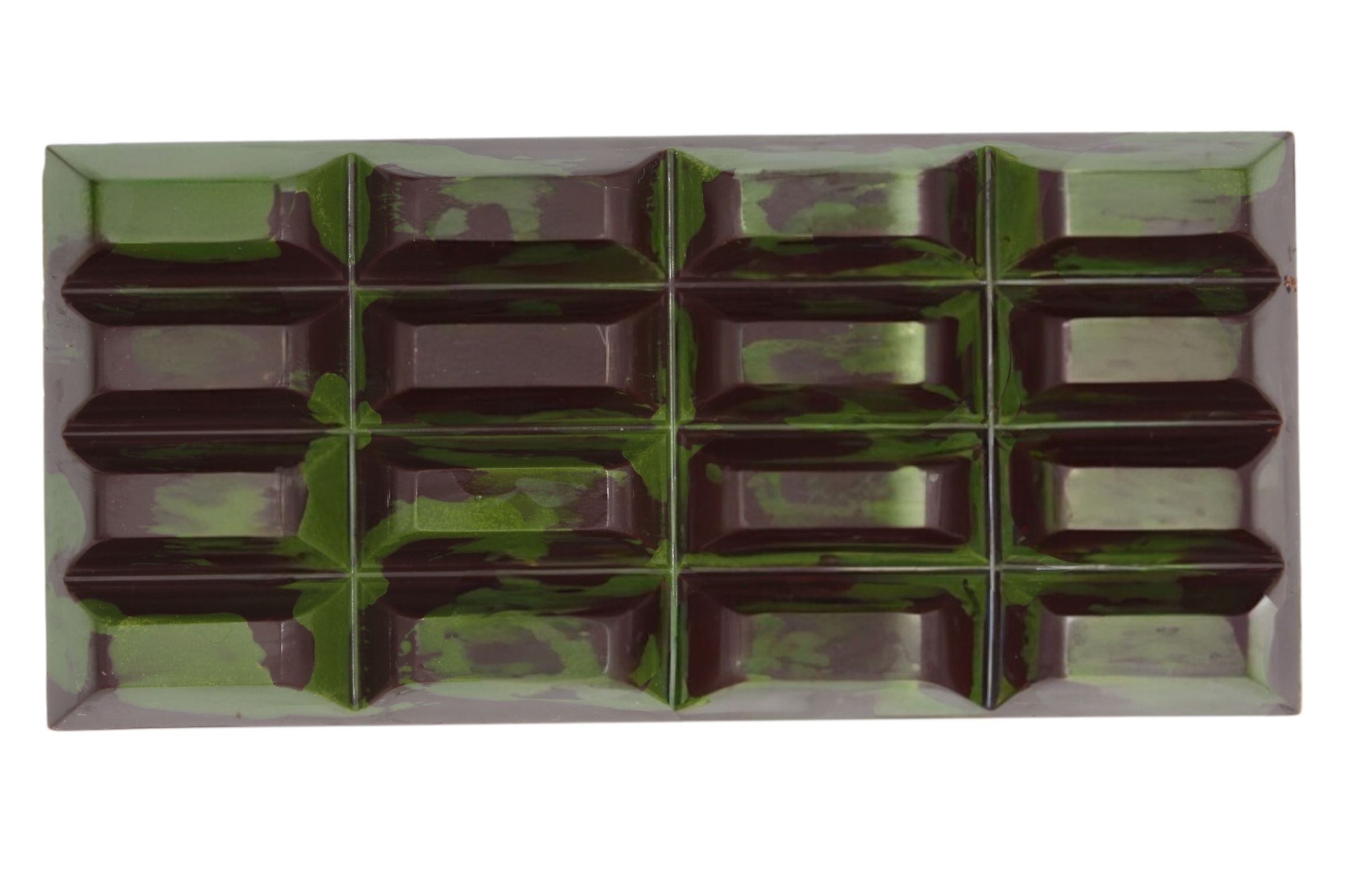 Kürbiskernnougat - gefüllte handgeschöpfte Schokoladentafel  