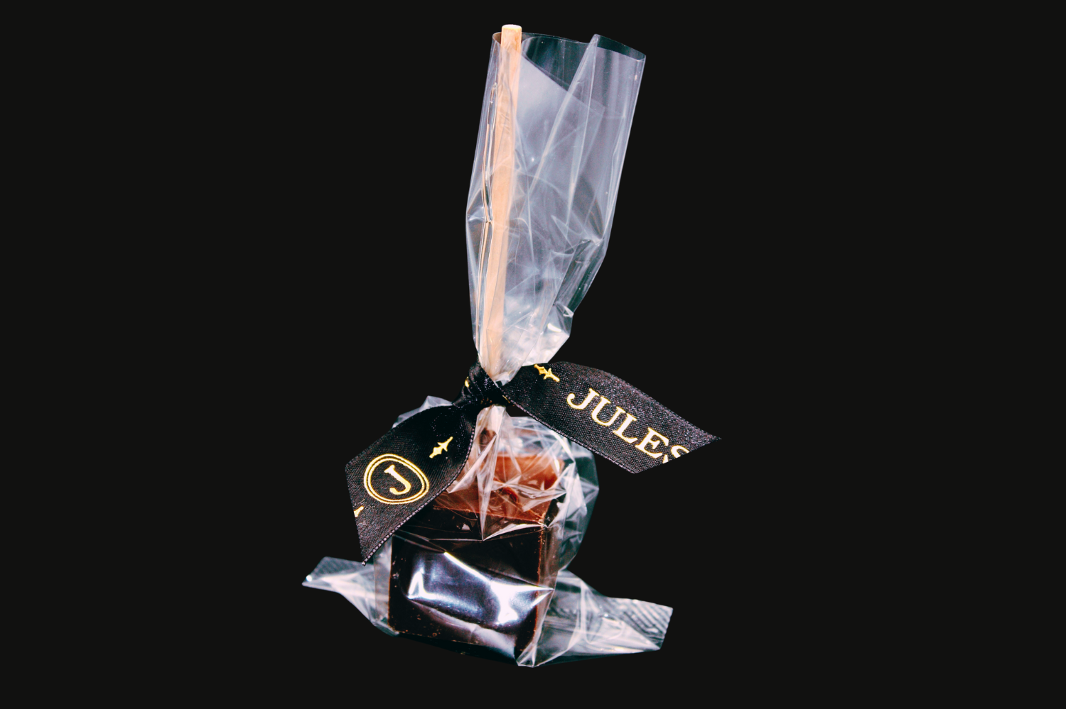 Trinkschokolade am Stiel - "Espresso"