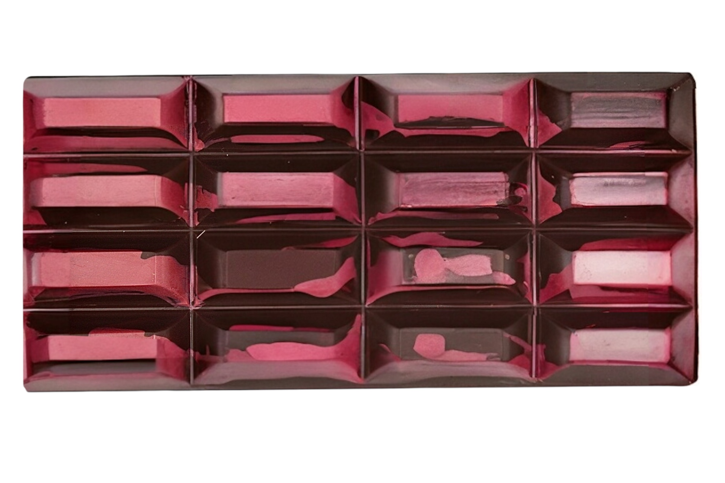 Gianduja Nougat - gefüllte handgeschöpfte Schokoladentafel 